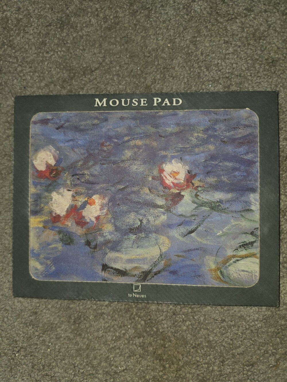 NIB Monet Water Lilly Mousepad